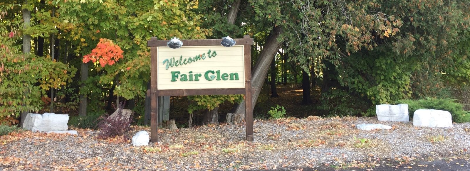 Fair Havens campground sign