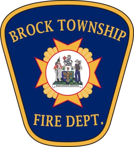 Township of Brock Fire Department badge